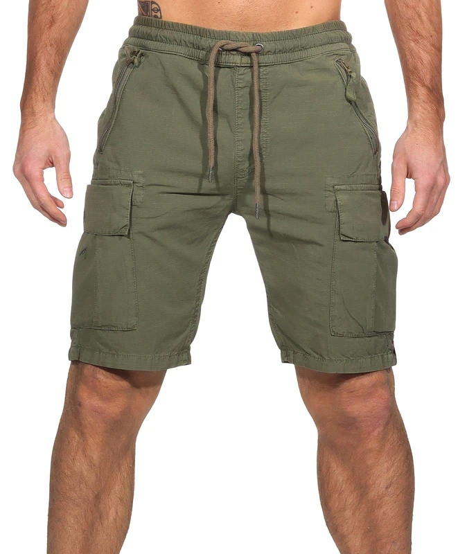 Alpha Industries Men's Ripstop Jogger Shorts Olive