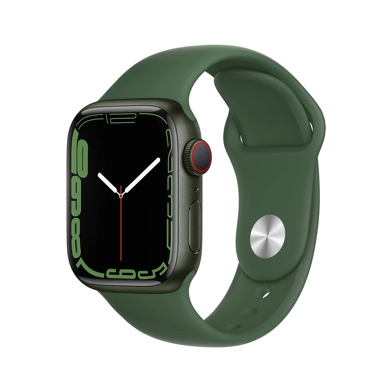 Apple Watch Series 7 GPS + Cellular 41mm Green - Renewed