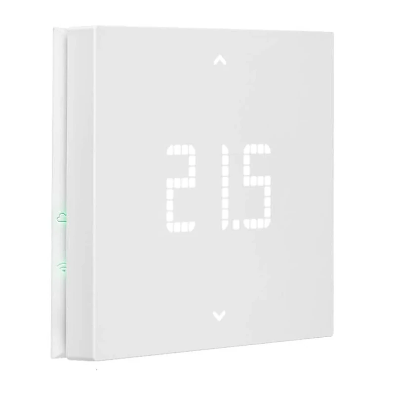 Vimar 02913 4G LTE Thermostat, Compatible with Alexa and Google Voice Assistants, Local Control and View App Management, LED Backlight, Surface Installation