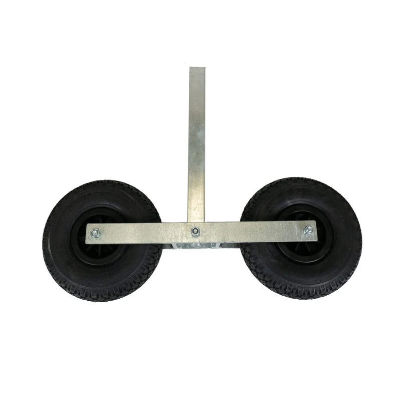 D&W The Motion Corporation Fixed support 40 x 40 x 400 mm with 2 castors - Image 1
