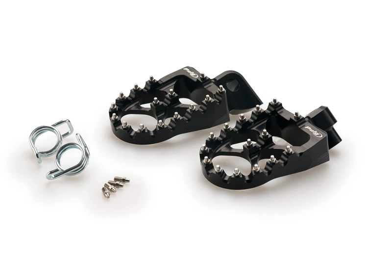 Puig 20562N Off-Road Footpegs Black