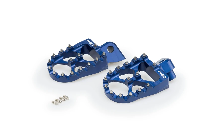 Puig 20559A Blue Off-Road Footpegs