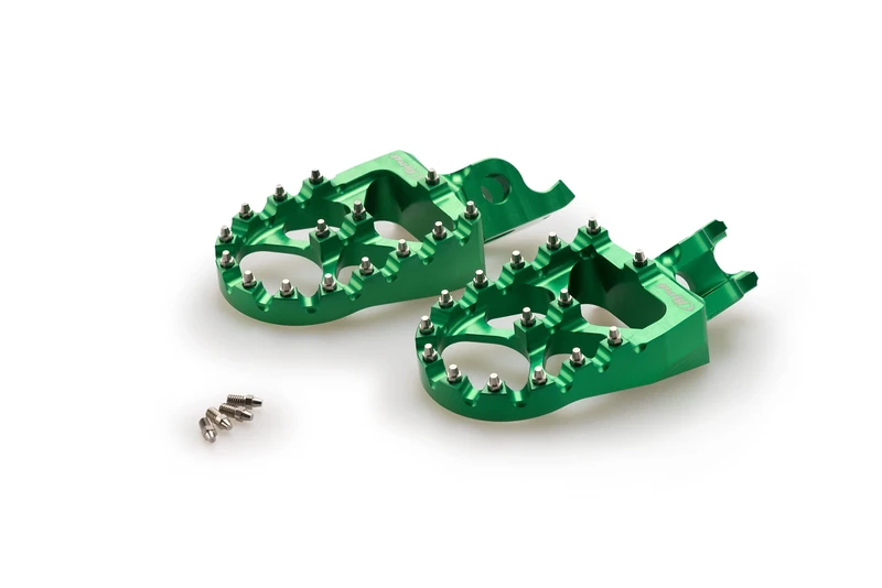 Puig 20557V Off-Road Running Pegs, Green