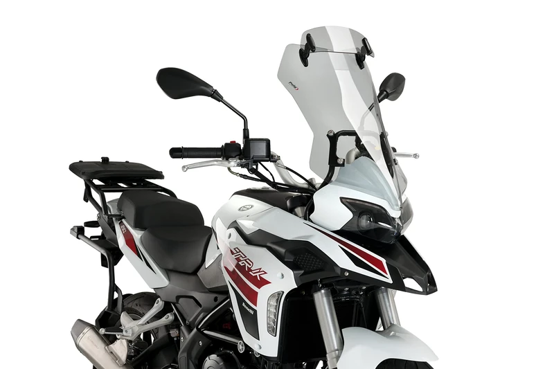 Puig 20630H Touring Windshield with Visor Smoke