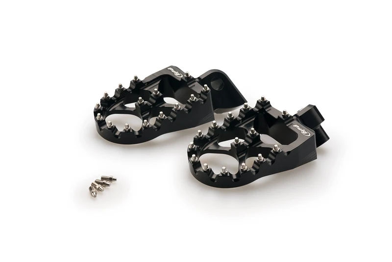 Puig 20559N Off-Road Footpegs Black