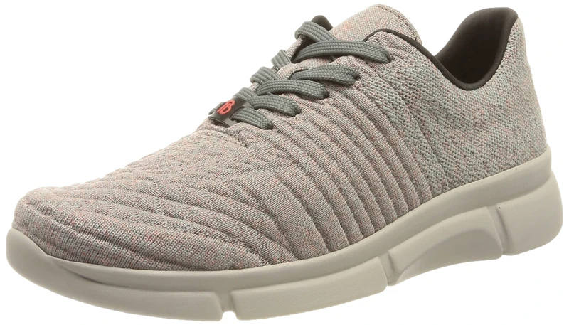 Berkemann Women's Pinar Sneaker, rosagrau/Struktur, 2.5 UK