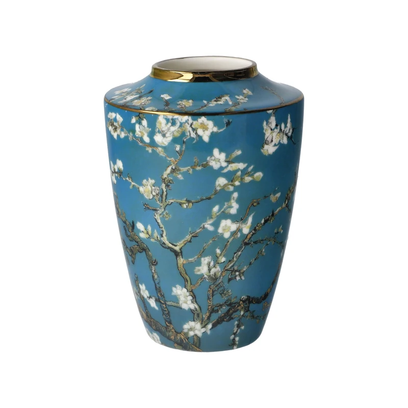 Goebel Vase, Glass, Blue, 8.5 x 8.5 x 12.5 cm - Image 1