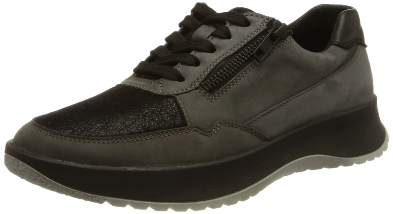 Berkemann Women's Tecla Sneaker, Schlamm/Schwarz, 5.5 UK