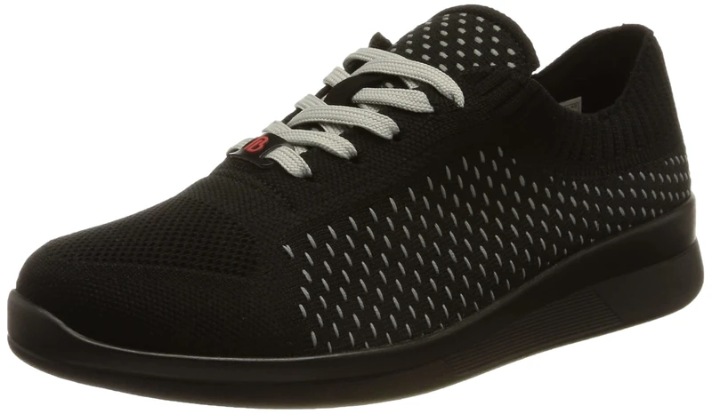 Berkemann Women's Lillian Sneaker, signalgrau/Schwarz, 4 UK