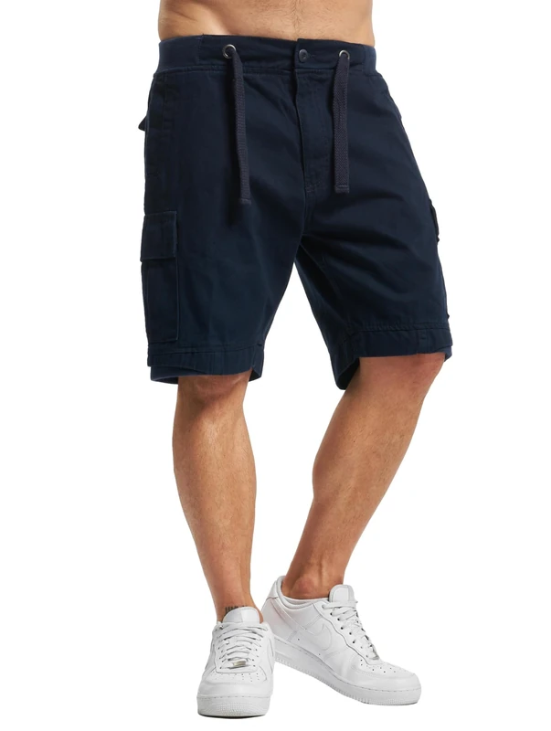 Brandit Packham Vintage Shorts, Color: navy, Size: L