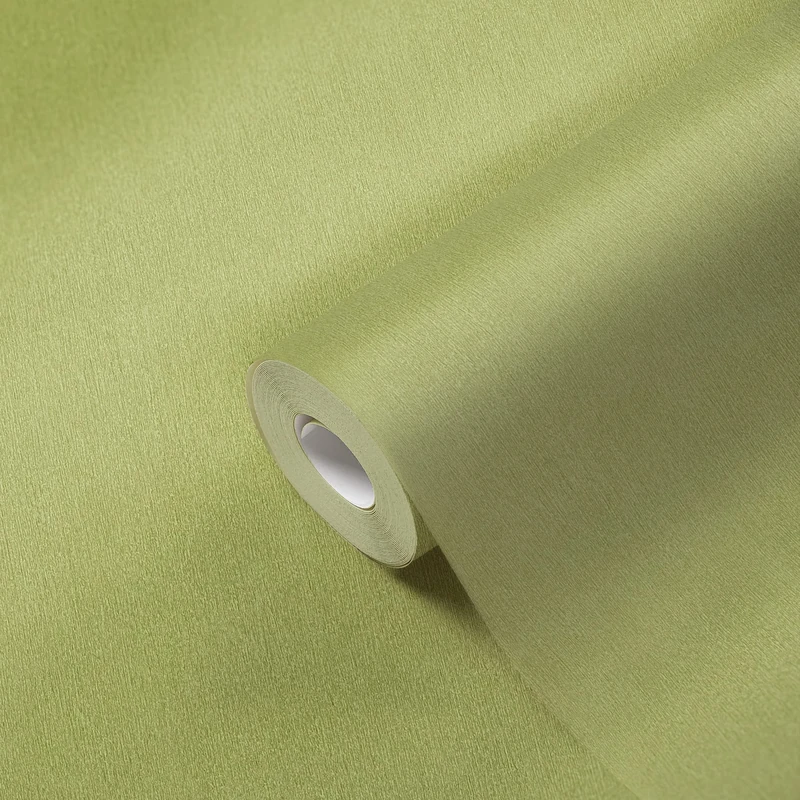 A.S. Création Plain Wallpaper Dream Flowery Non-Woven Wallpaper 10.05 m x 0.53 m Green Made in Germany 383747 383747