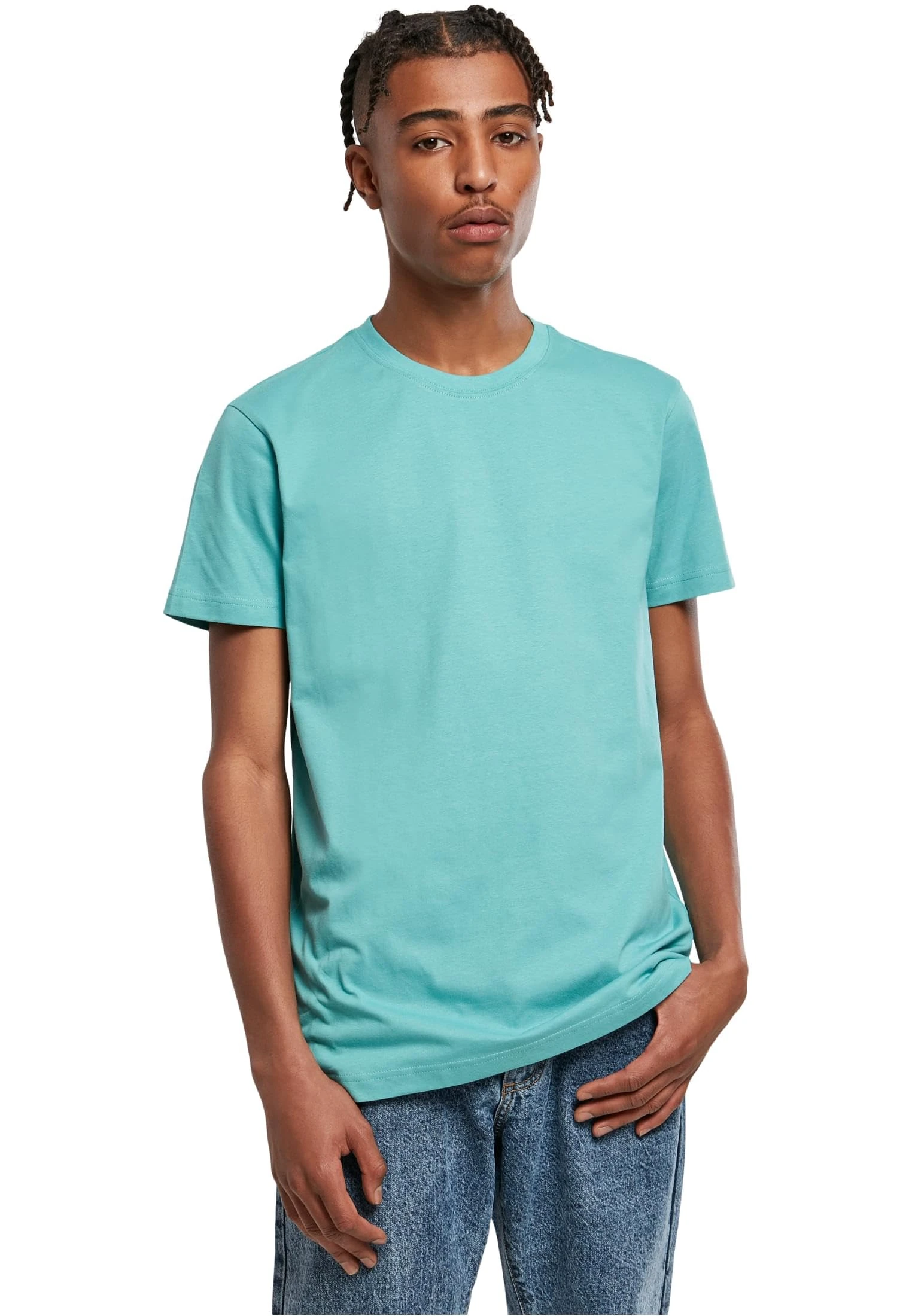 Urban Classics Men's Basic Tee T-Shirt, Glass, 4XL