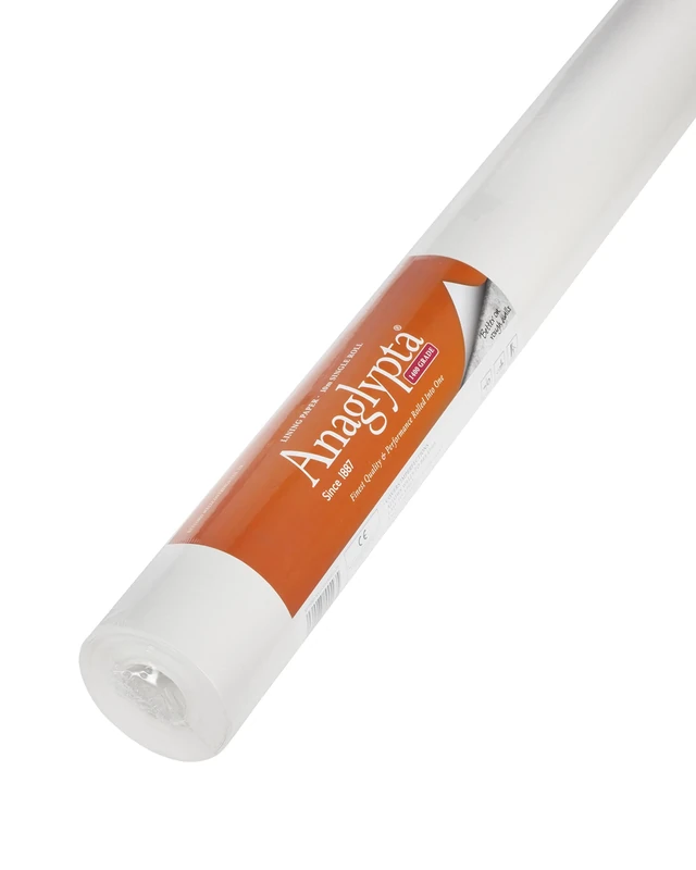 Anaglypta® Lining Paper - 10 Metre, 20 Metre and 40 Metre Rolls - Grades 800 to 2500 (1400 Grade Single (10m))