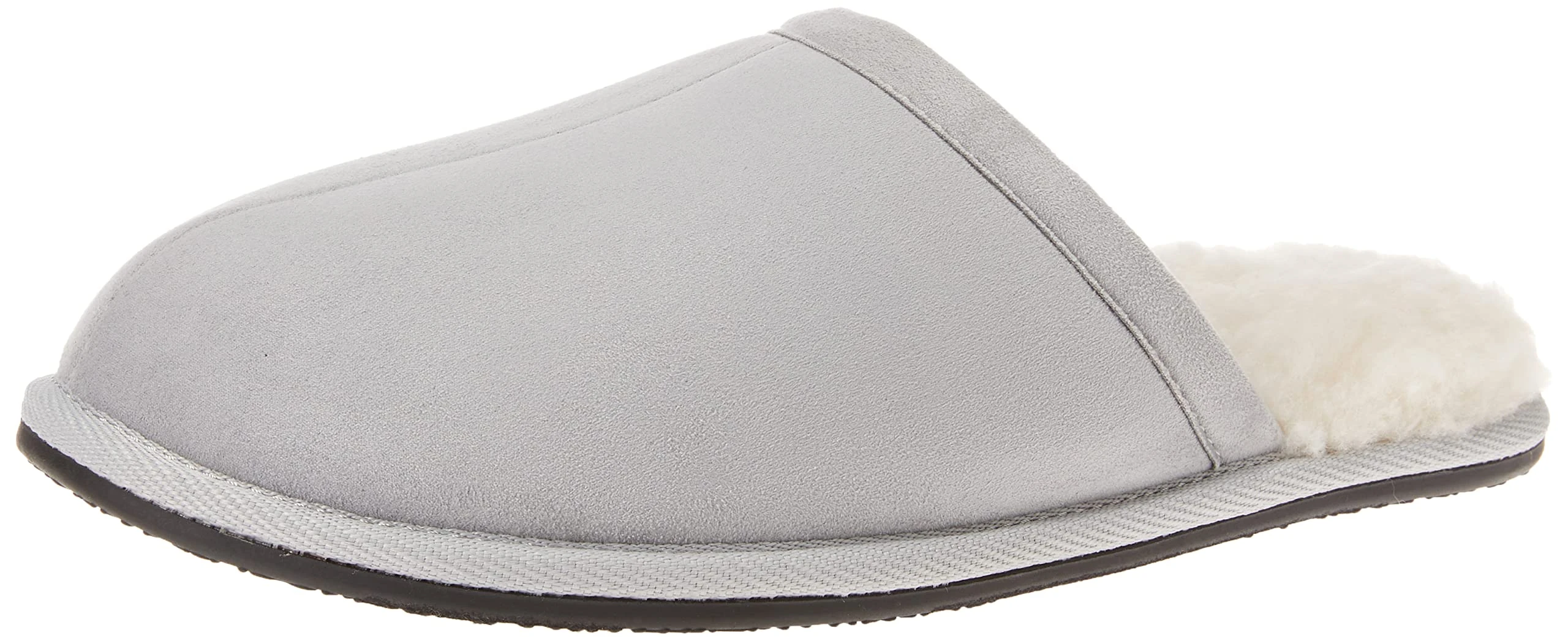 Amazon Essentials Women's Cosy Slipper, Grey, 2 UK