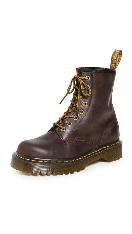 Dr. Martens Women's 1460 Bex, Dark Brown, 3 UK