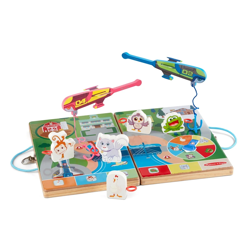 Melissa & Doug PAW Patrol Wooden Take-Along Spy, Find and Rescue Play Set, Wooden Toy for kids, 3 and Above, Gift for Boys or Girls, FSC-Certified Materials, Multicolor