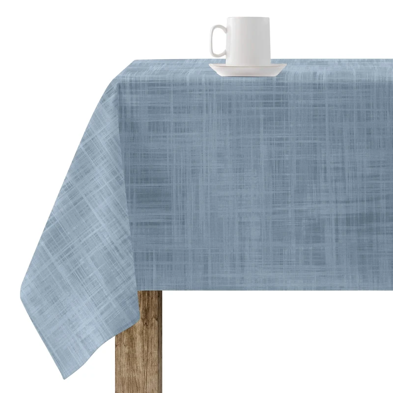 BELUM | Tablecloth NO Rubber 0120-19, Tablecloth 200x140cm, Resinated Stain Resistant Tablecloth, Antibacterial Tablecloth, Made Tablecloth Organic Fabric, Tablecloth 100% Organic Cotton