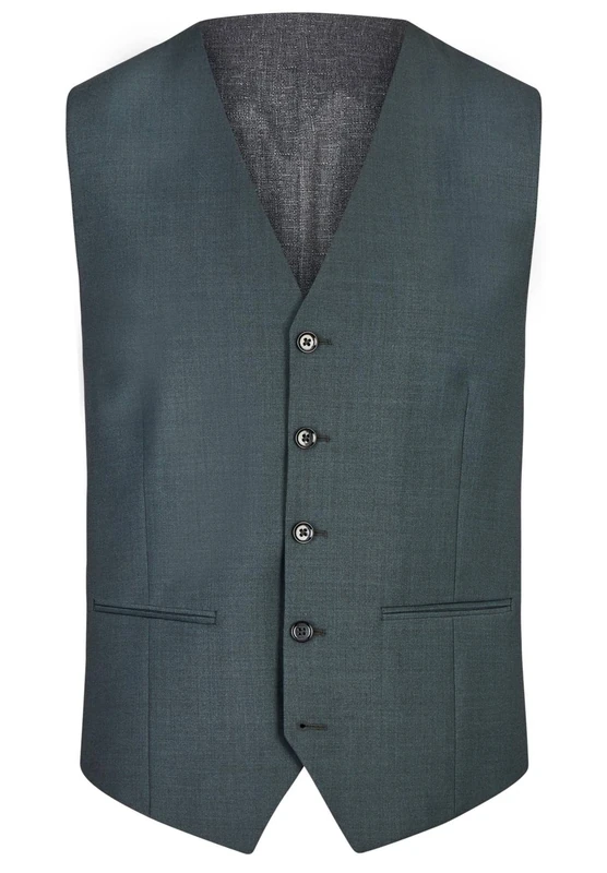 Daniel Hechter Men's Waistcoat Shape Vest, Hunter Green, 48 cm