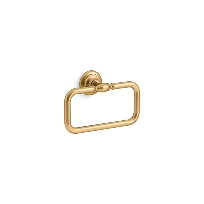 Kohler 72571-2MB Towel Ring, Vibrant Brushed Moderne Brass