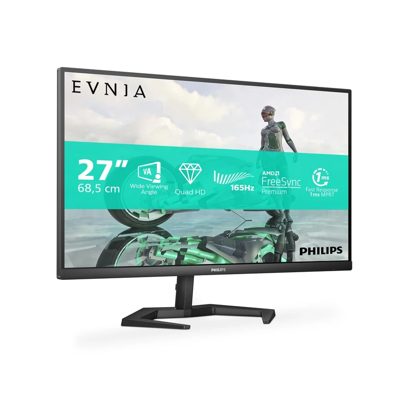 Philips 27M1N3500LS 27" Widescreen VA W-LED Black Multimedia Monitor (2560x1440/1ms/2xHDMI/DisplayPort)
