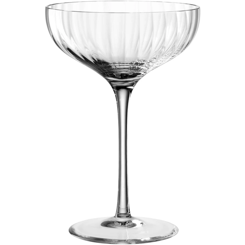 Leonardo Poesia 069169 Champagne Bowls Set of 6 Dishwasher-Safe Champagne Glasses Height 16 cm 260 ml Clear