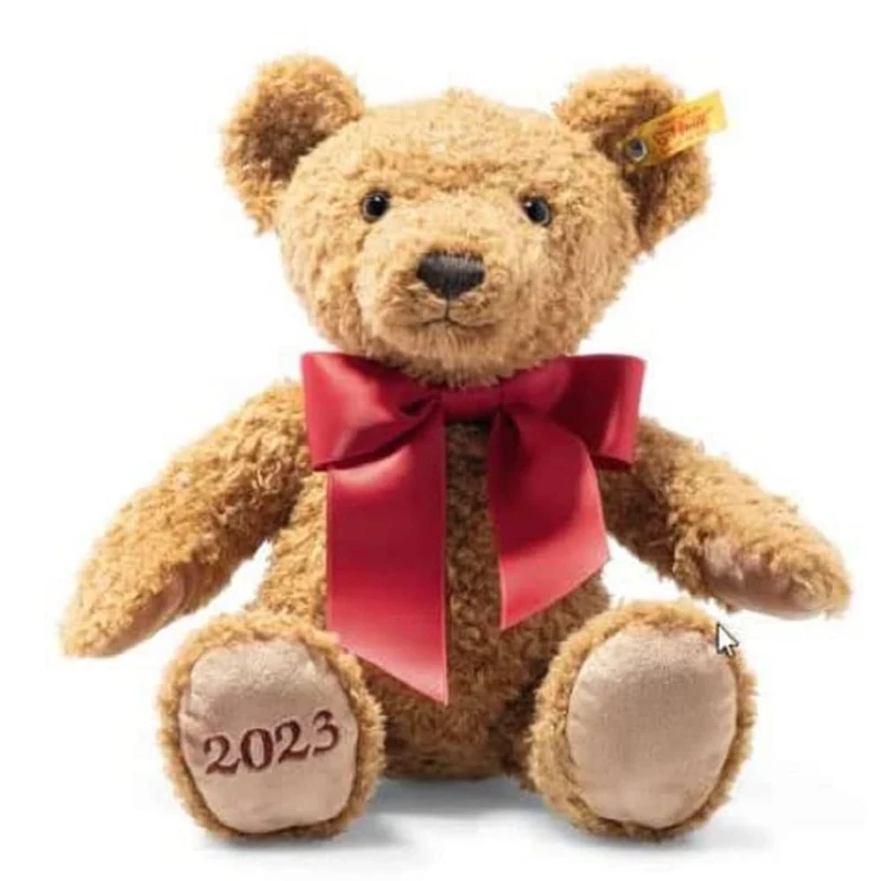 Steiff 113901 Cosy Year bear 2023 34 golden brown