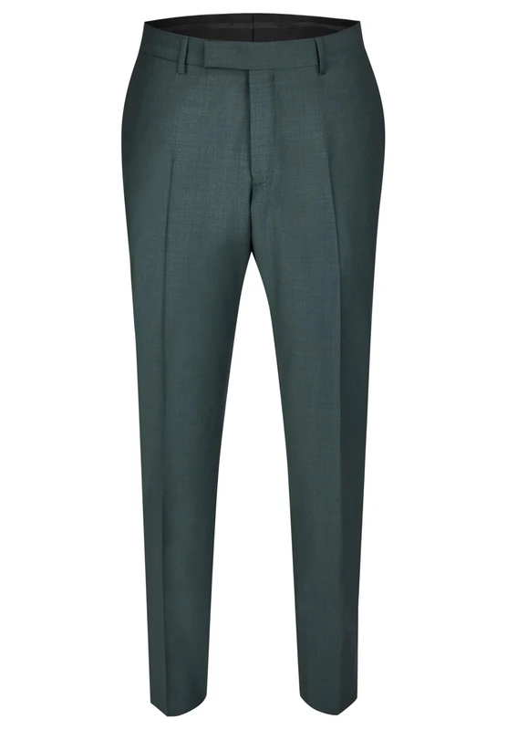 Daniel Hechter Men's Trousers NOS XTEN SF Suit Pants, Hunter Green, 56