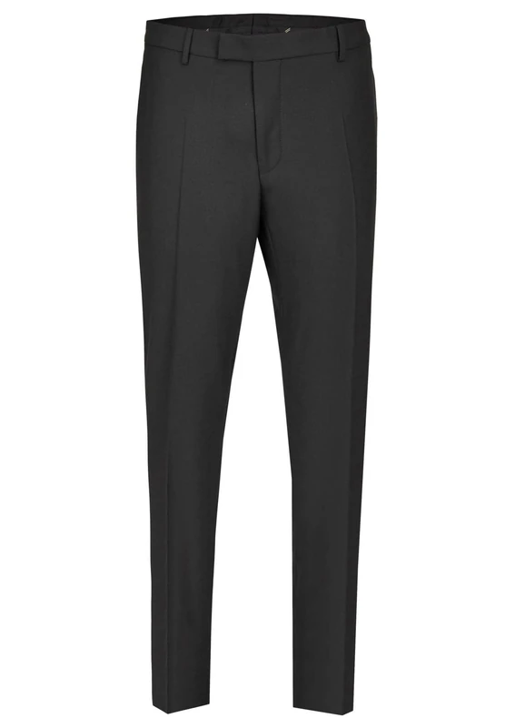 Daniel Hechter Men's Trousers NOS XTEN SF Suit Pants, Black, 58