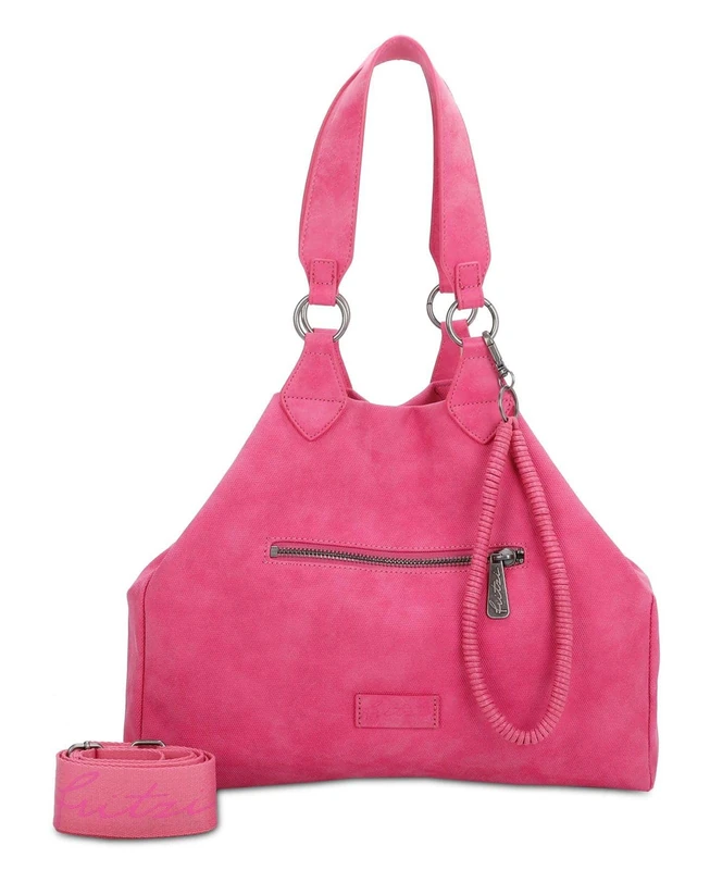 Fritzi aus Preussen Rub Iggi01 Shoulder Bag Squeezy Pink