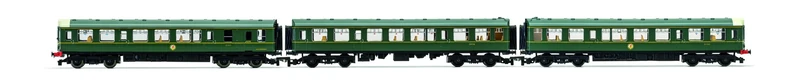 Hornby R30170 Railroad Plus BR, Class 110 3 Car Train Pack - Era 6. Locomotives., Green,R30170