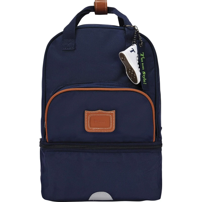Tann's Camille, Mixed Backpack with insulated compartment Les Signatures Camille Navy Blue, Bleu, - Image 1