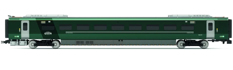 Hornby Coach Car - R40351 GWR, Class 802/1 Coach Pack - Era 11 Train Toy, 00 Gauge Carriage for Train Set, Rolling Stock Models for Adults - 1:76 Scale Model Gift, Green