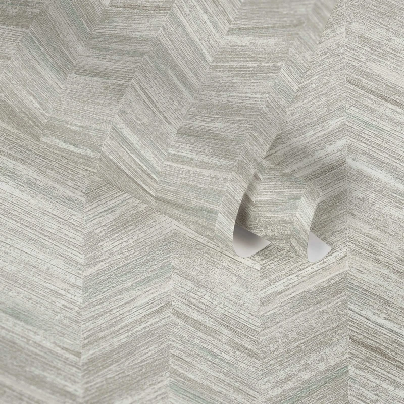 A.S. Création 383094 Modern Non-Woven Wallpaper Geometric Pattern Grey Green Matt Kitchen 10.05 x 0.53 m