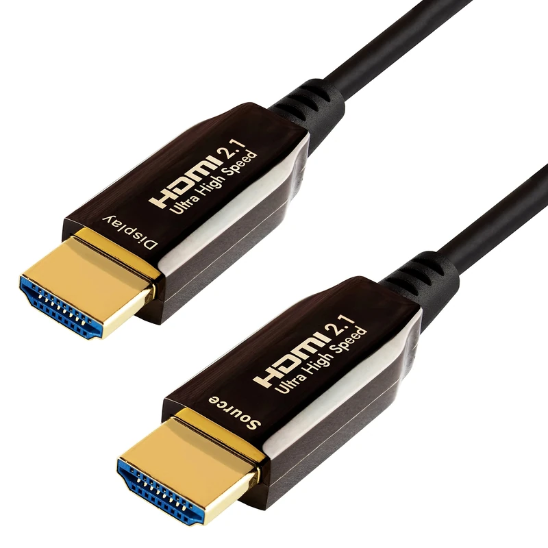 Qnected® Active HDMI 2.1 Cable 30 m - Ultra High Speed - 4K 120Hz/144Hz, 8K 60Hz, HDR10+/Dolby Vision, eARC, 48Gbps - Compatible with PS5, Xbox Series X & S, TV, PC, Laptop, Projector