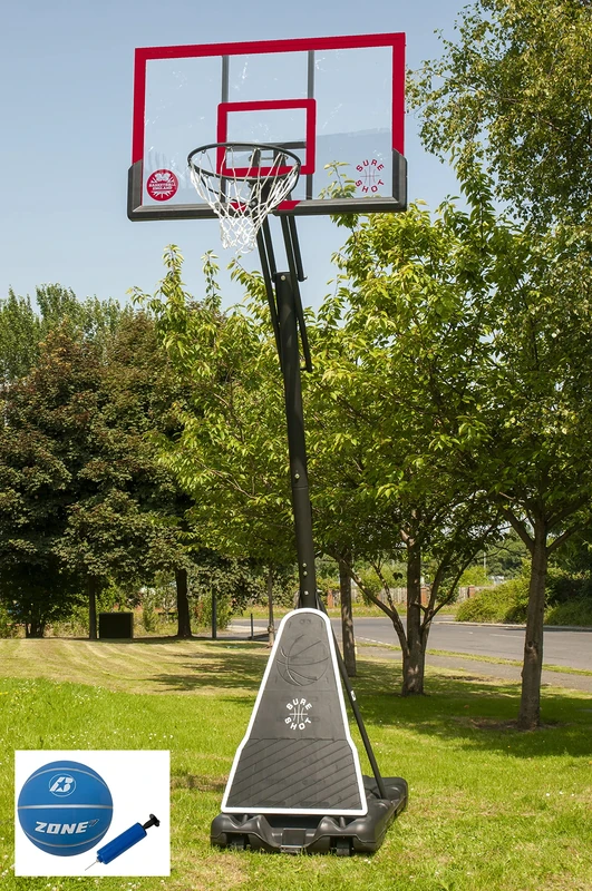 Sure Shot Pro Just Basketball Hoop and Ball Set, Acrylic, One Size