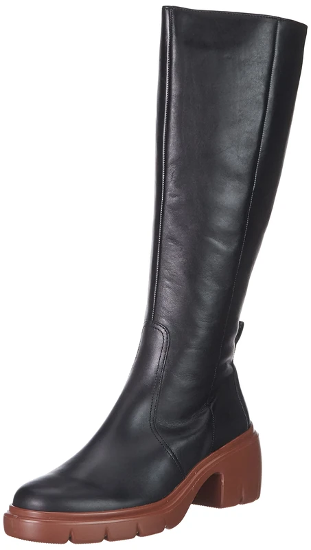 HÖGL Women's Blake Knee High Boots, Black Groove, 42 EU Weit