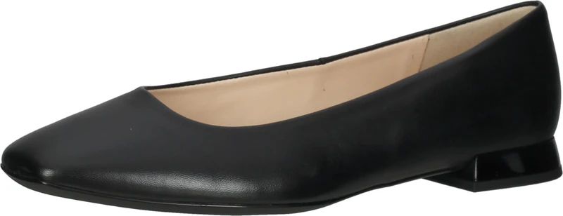HÖGL Women's Squared 10 Ballet Flat, Black, 4 UK