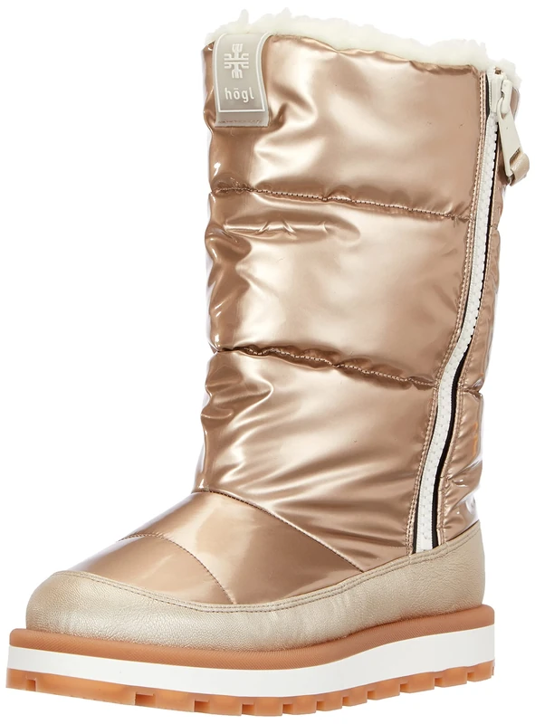 HÖGL Women's aprés ski Knee High Boot, Lightbronce, 2.5 UK