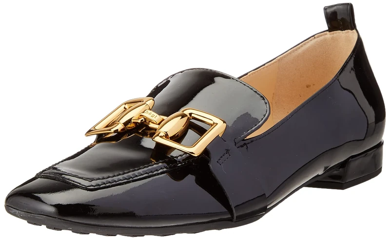 HÖGL Women's Kate Penny Loafer, Black, 4 UK