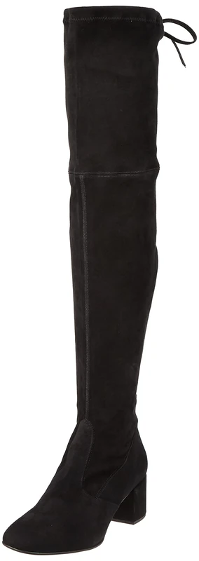 Högl Women's Long Liner Knee High Boot, Black, 2.5 UK