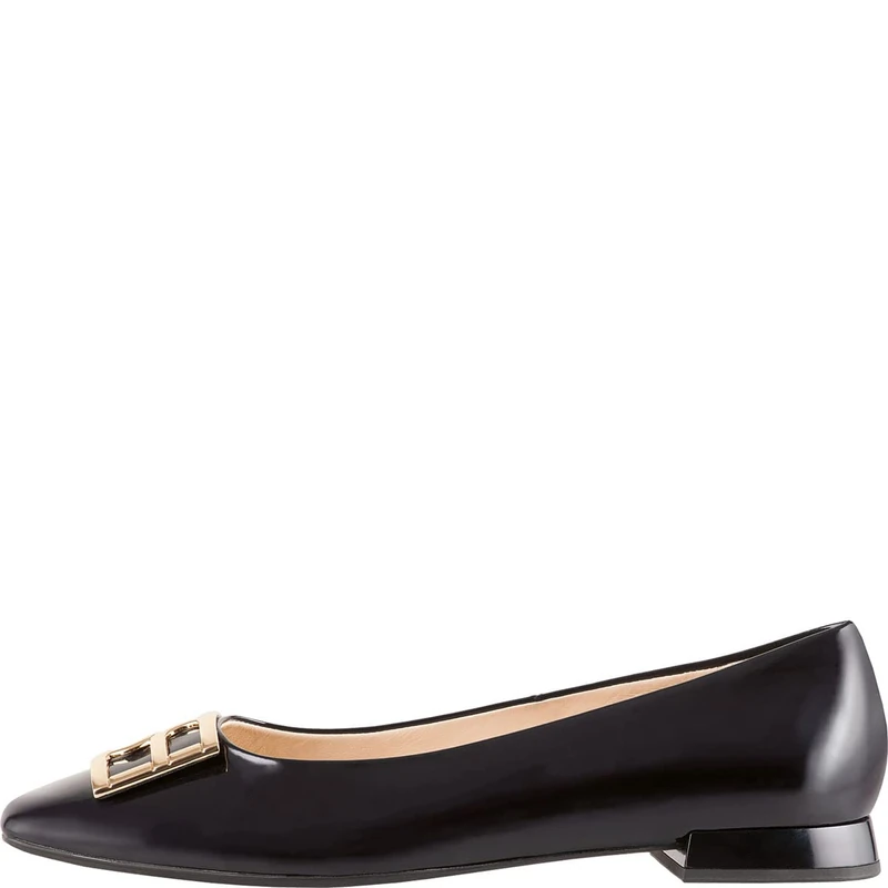 HÖGL Women's Petty Ballet Flat, Black, 3.5 UK