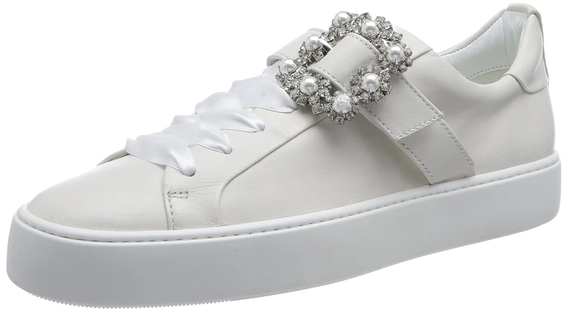 HÖGL Women's Twinkle Sneaker, Cream, 3.5 UK