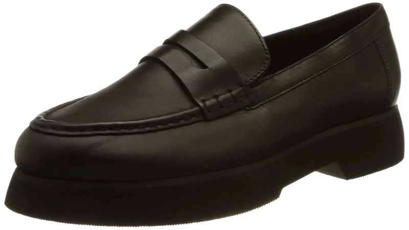 HÖGL Women's Stanley Penny Loafer, Black, 2 UK