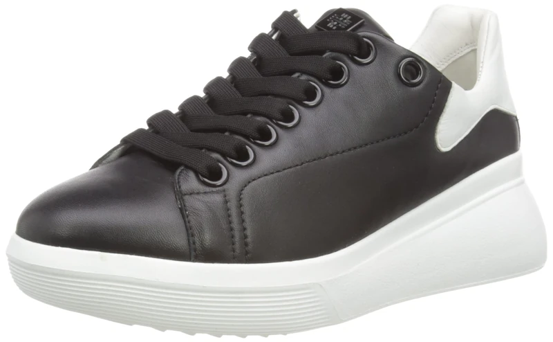 HÖGL Women's Wave Trainers, Black/White, 35 EU - Image 1