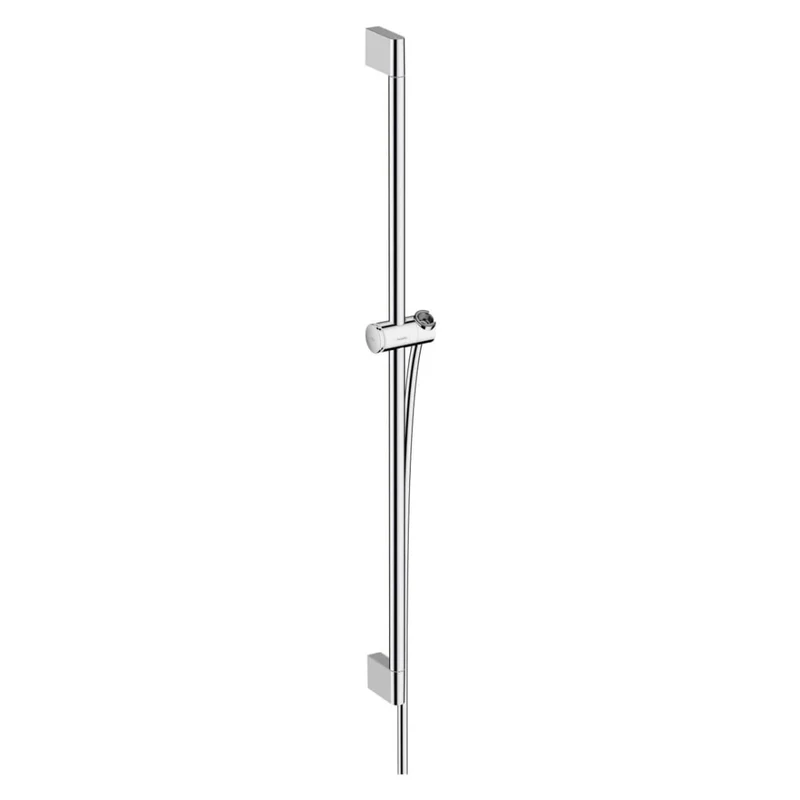 Hansgrohe Shower Rail Pulsify S, Shower Raiser Rail 65 cm with Shower Head Holder And Isiflex Shower Hose 1.60 m, Chrome, 24401000