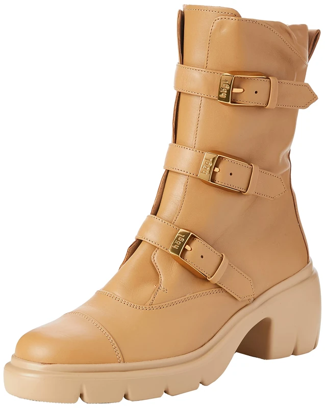 Högl Women's Biker Ankle Boot, Toffee, 7.5 UK.