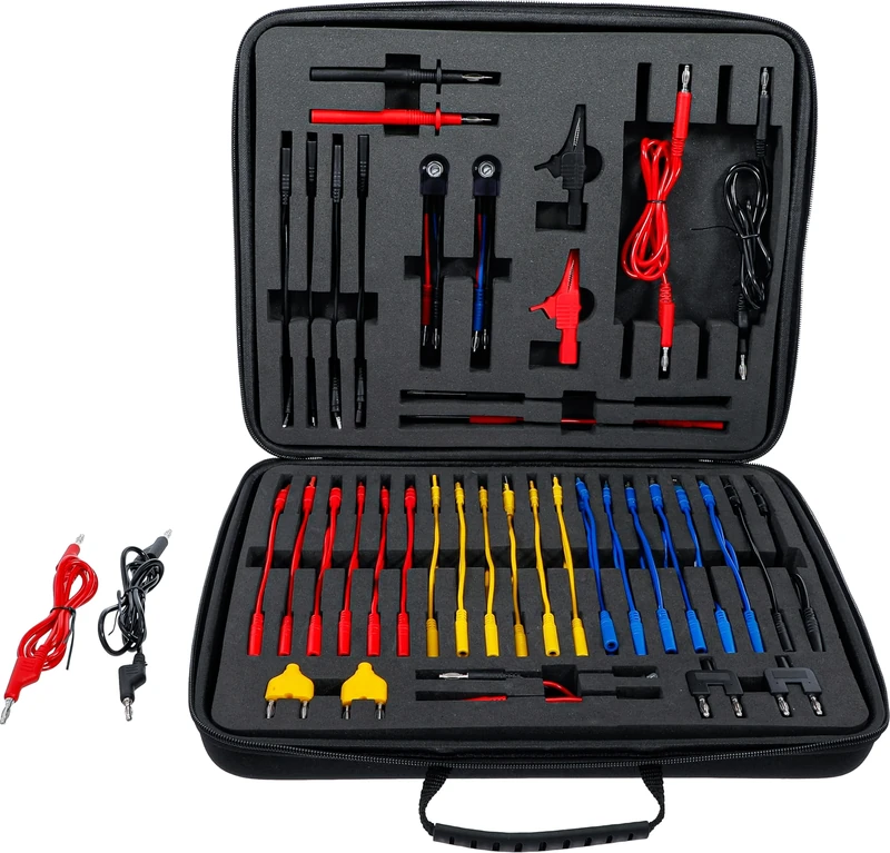 BGS 2184-1 | Measuring Cable and Probe Set | 92 pcs.