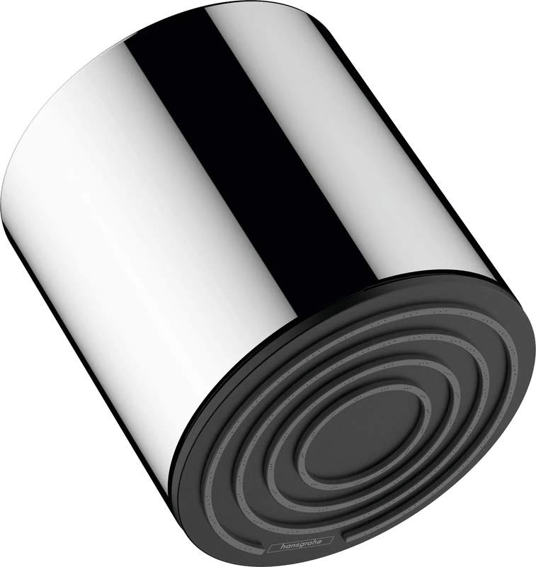 hansgrohe Pulsify S - Water-Saving Overhead Shower, Fixed Shower Head 5l/min (EcoSmart+) 105mm, Rainfall Shower Head with 1 Spray, Chrome, 24132000