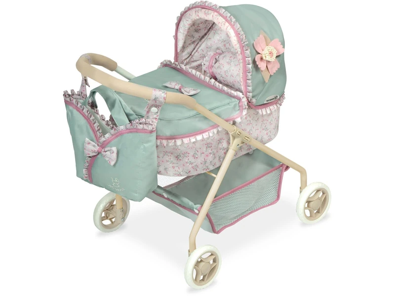 DE CUEVAS TOYS Doll Car Provence 35x50x56cm Pink and Blue Floral Kid
