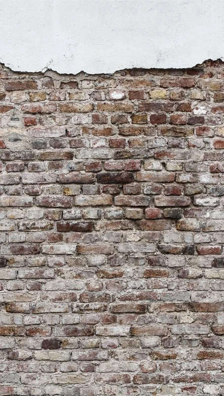 Livingwalls Brick Wallpaper The Wall Non-Woven Wallpaper 1.59 m x 2.80 m Grey Black White Made in Germany 383331 383331